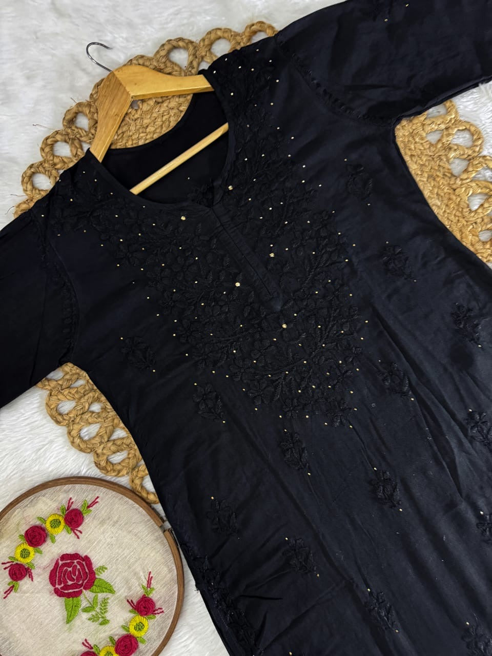 2pc Rayon Muqaish Combo Set Comforts for everyone