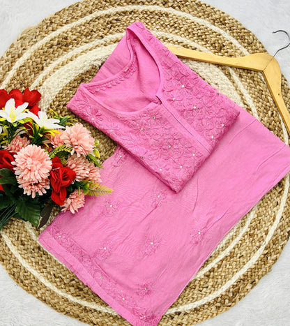 2pc Rayon Muqaish Combo Set Comforts for everyone
